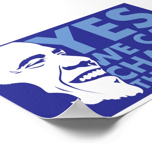 OBAMA Change Poster (Ecke)