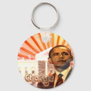 Obama Change Schlüsselanhänger
