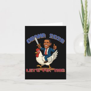 Obama Chicken Gamer Lasse Fix Dieser Patriotische Karte