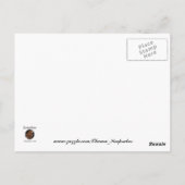 Obama - Clinton Amtseinführung Keepsakes Postkarte (Rückseite)