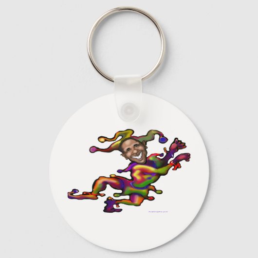 Obama Clown Schlüsselanhänger (Vorderseite)