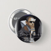 Obama-Code-Namen-Abtrünniger Button (Vorne & Hinten)