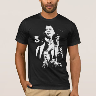Obama-Collage durch akamundo T-Shirt