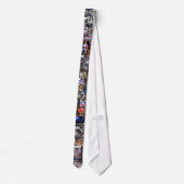 Obama-Collagen-Krawatte Krawatte (Rückseite)