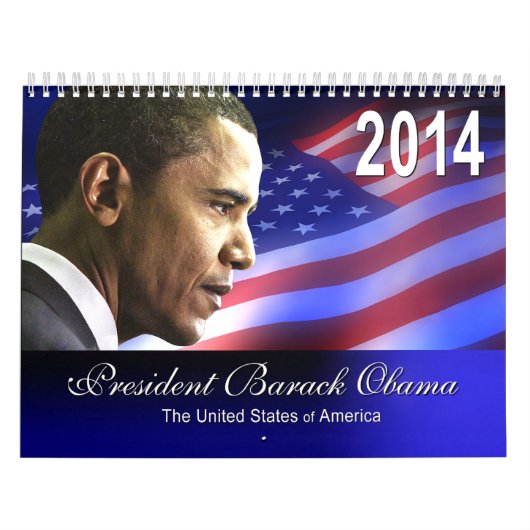 Obama-Collectible Keepake-Kalender 2014 I Kalender (Titelbild)