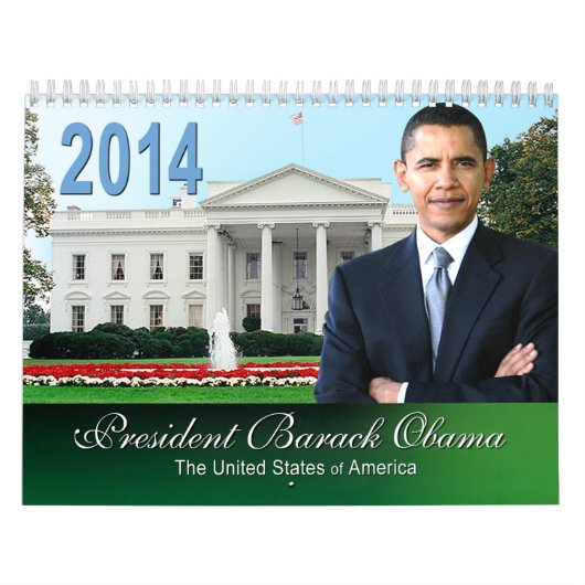 Obama-Collectible Keepake-Kalender 2014 II Kalender (Titelbild)