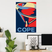 Obama Cope großes Poster (Heimbüro)