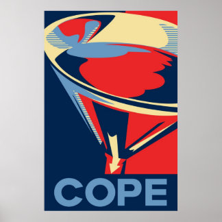 Obama Cope großes Poster