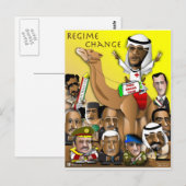 Obama Crude Policy Postkarte (Vorne/Hinten)