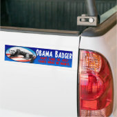 Obama-Dachs - nimmt gerade, was er will Autoaufkleber (Auf Lkw)