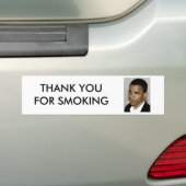 OBAMA, DANKE FÜR DAS RAUCHEN AUTOAUFKLEBER (Auf Auto)