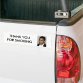OBAMA, DANKE FÜR DAS RAUCHEN AUTOAUFKLEBER (Auf Lkw)