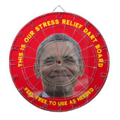 Obama Dartboard Dartscheibe (vorne)