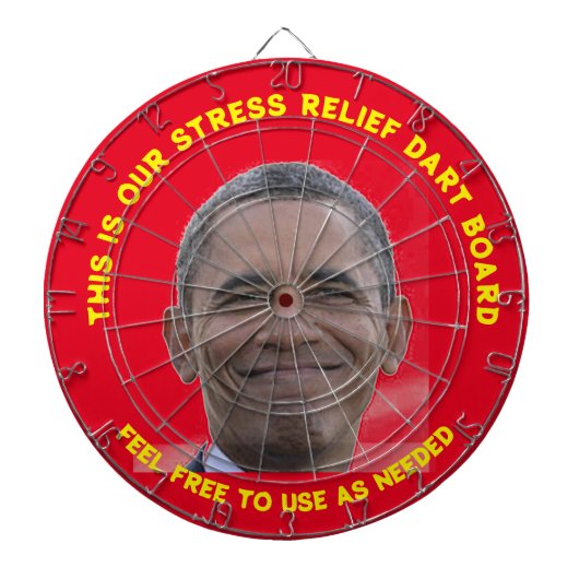 Obama Dartboard Dartscheibe (vorne)