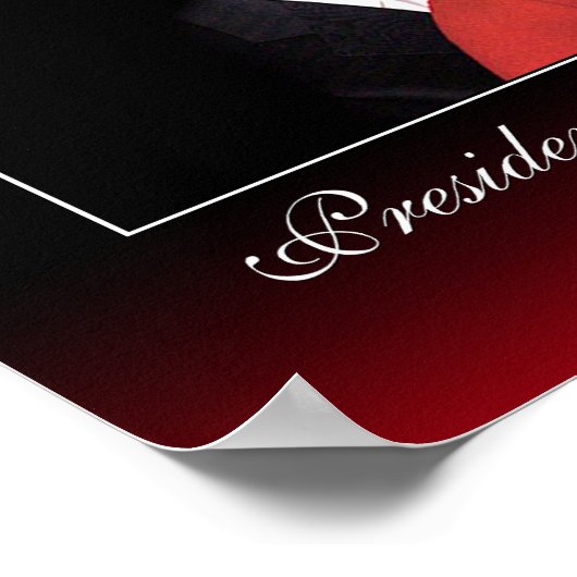 Obama - Das Whisper-Poster Poster (Ecke)