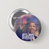 Obama: Der 44. Präsident Button (Vorne & Hinten)