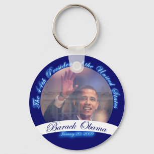Obama: Der 44. Präsident Inauguration Keychain Schlüsselanhänger