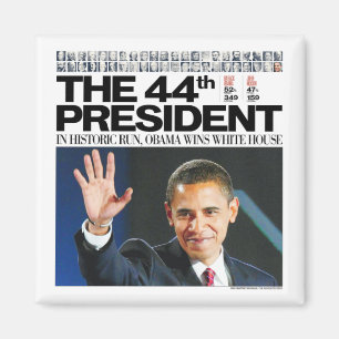 Obama: Der 44. Präsident Magnet