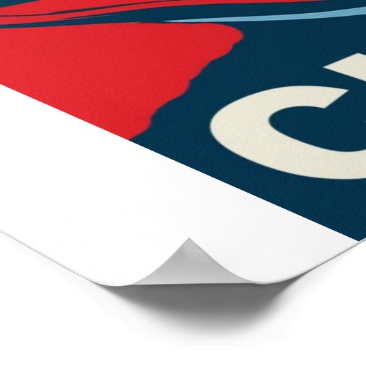 Obama Der Clown Poster (Ecke)