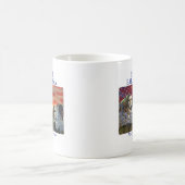 Obama, der der Geschichtsmount rushmore Tasse (Mittel)
