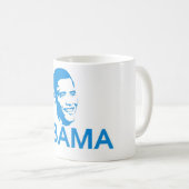 Obama der Held Kaffeetasse (VorderseiteRechts)