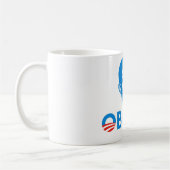 Obama der Held Kaffeetasse (Links)