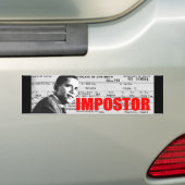 Obama der Schwindler Autoaufkleber (Auf Auto)