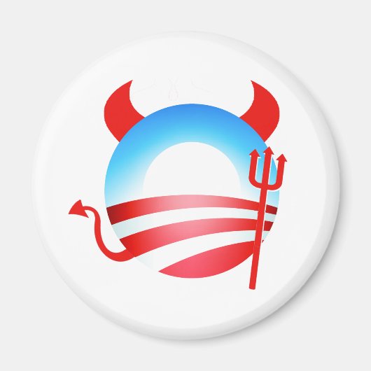 Obama Devil Magnet (Vorne)