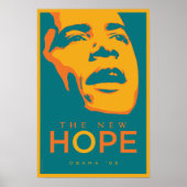 OBAMA: Die neue Hoffnung_Aquamarin Poster (Vorne)