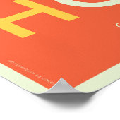 OBAMA: Die neue Hoffnung_Orange Poster (Ecke)