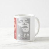 Obama "die neue Hoffnungs-" - Tasse (VorderseiteRechts)