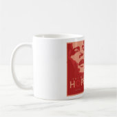 Obama "die neue Hoffnungs-" - Tasse (Links)