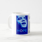 Obama "die neue Hoffnungs-" - Zeta-/Sigma-Tasse Kaffeetasse (Vorderseite Links)