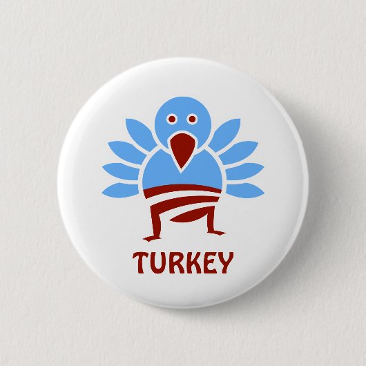 Obama die Türkei Button (Vorderseite)