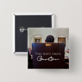 OBAMA: Dieses Seats genommen Button (Vorne & Hinten)