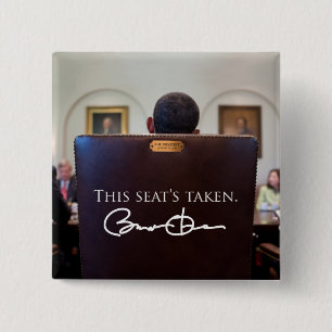 OBAMA: Dieses Seats genommen Button