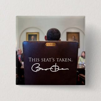 OBAMA: Dieses Seats genommen Button