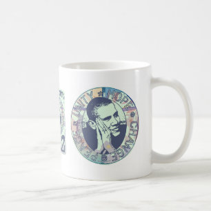 Obama-Einheit, Hoffnung, Änderung und Frieden 201 Kaffeetasse