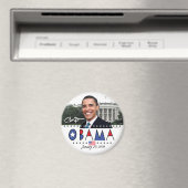 Obama Einweihung 2009 Gear Magnet (In Situ (Geschirrspüler))