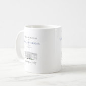 Obama-Einweihung 2013 Kaffeetasse (Vorderseite Links)