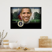 Obama Einweihung 21. Januar 2013 Keepake Poster (Küche)