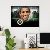 Obama Einweihung 21. Januar 2013 Keepake Poster (Heimbüro)