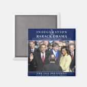 Obama Einweihung Foto Magnet (Vorderseite/Rückseite)