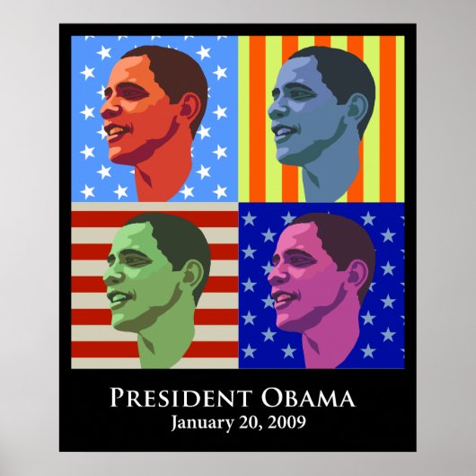 Obama Einweihung Poster (Vorne)