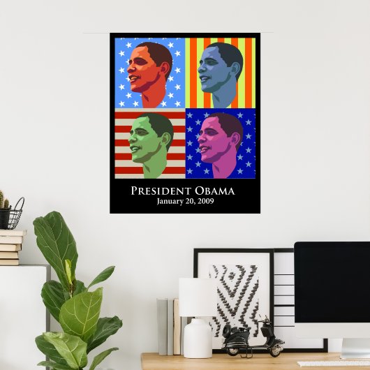 Obama Einweihung Poster (Heimbüro)