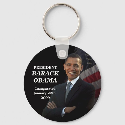 Obama Einweihung Schlüsselanhänger (Vorderseite)