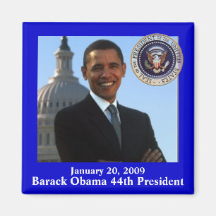 Obama Einweihung Souvenir Magnet