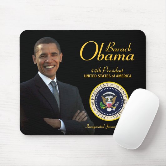 Obama Einweihung Souvenir Mousepad (Mit Mouse)
