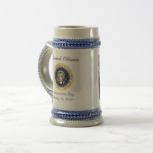 Obama Einweihung Stein 2009 Bierglas (Vorderseite Links)
