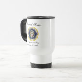 Obama-Einweihungpromo-Tasse Reisebecher (Vorderseite Links)